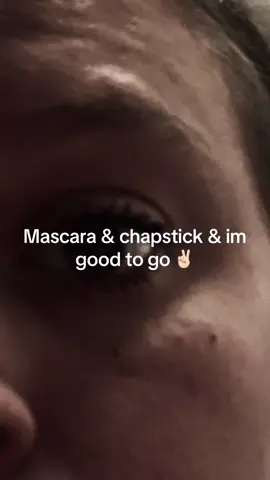 I’ve been seeing a lot of GRWM videos lately, and I cannot relate. One bit.  Mascara & chapstick and I’m ready to roll 🤣🤣 #lowmaintenance #grwm #grwmmakeup #grwmroutine #notrealtable 