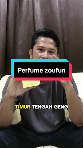 Tahan lama weyh,aku dah calik di baju,5 jam masih dok  bau lagi weyh!!!hangpa kena cuba sebab tahan lama!!! #perfume  #zuofun  #fyp 