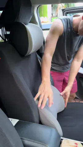 Finally, nakahanap din ng solusyon sa long drive back pain. #carheadrestpillow #lumbarsupportpillow #carpillow #caressentials #neckpillow