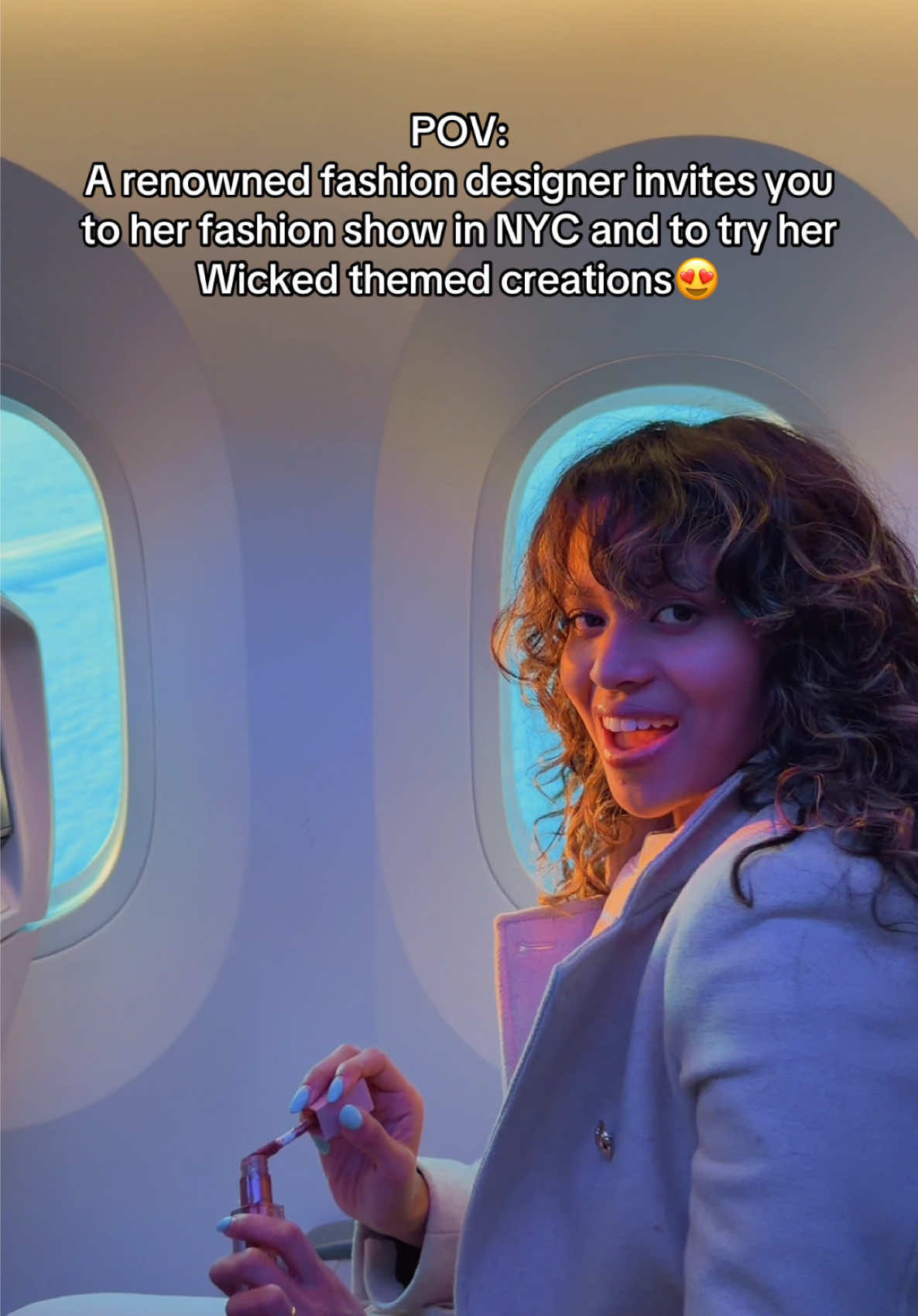 Thank you @Ines Di Santo for this magical experience🥹Which one was your favorite?🤭👇🏽 #wicked #whattowatch  #inesdisanto #fashionshow #nyc