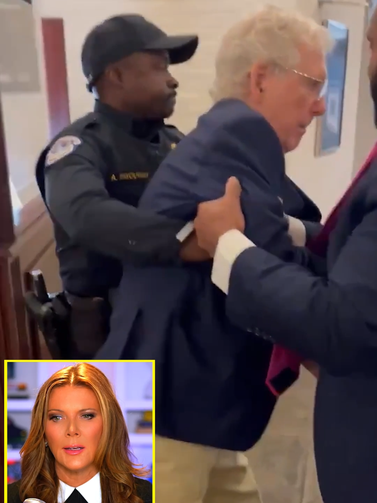 Mitch McConnell Falls Again Subscribe and watch the FULL show at YouTube.com/@TrishReganChannel. #trishregan #trishreganshow