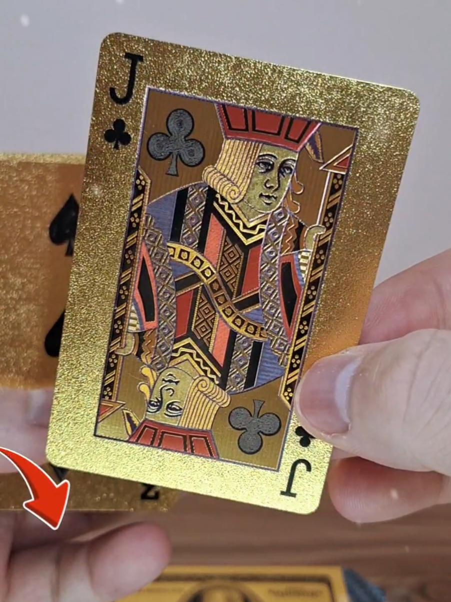 Baralho dourado 