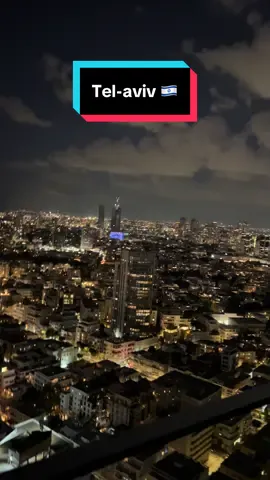 Tel-aviv at night #israel #israel🇮🇱  #telaviv #city 
