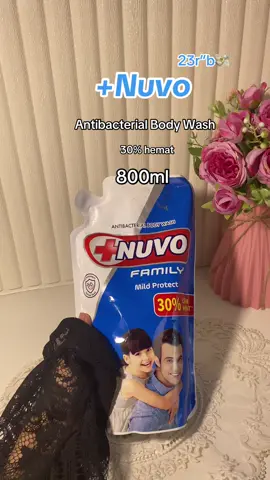 #sabunmandicair #nuvo #sabunnuvo #fyp #bodywash  