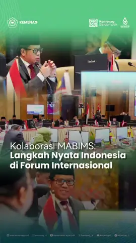 Perkuat Kerja Sama Keagamaan Regional melalui Forum MABIMS! 🇲🇨🇧🇳🇲🇾🇸🇬 ​Para Pejabat Kanan (Senior Officials) dari 4 negara anggota MABIMS—Indonesia, Brunei Darussalam, Malaysia, dan Singapura—berkumpul dalam Pertemuan Pejabat Kanan (SOM) ke-21. Agenda utama adalah mengevaluasi program kerja yang telah berjalan dan merancang strategi kolaboratif untuk lima tahun ke depan. ​Sekretaris Jenderal Kementerian Agama, Kamaruddin Amin, menyampaikan kabar baik bahwa Indonesia telah berhasil menjalankan 100% komitmen programnya. ​Ke depan, kerja sama MABIMS akan lebih sinergis. Setiap negara anggota dapat menginisiasi program unggulan, seperti pengembangan kapasitas dai/daiyah, dan mengundang negara lain untuk berpartisipasi. Sinergi ini diharapkan dapat memperkuat ikatan serumpun dan memajukan umat di kawasan. ​#MABIMS #KemenagRI #KerjaSamaRegional #ModerasiBeragama #Brunei