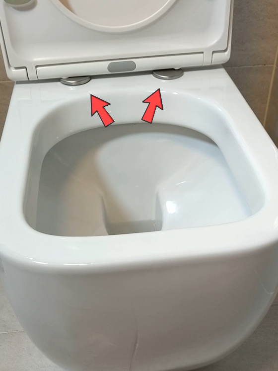 How to fix or Replace a Toilet Seat with hidden fixings #plumbing #tips #tricks #howto #fix #homehacks 