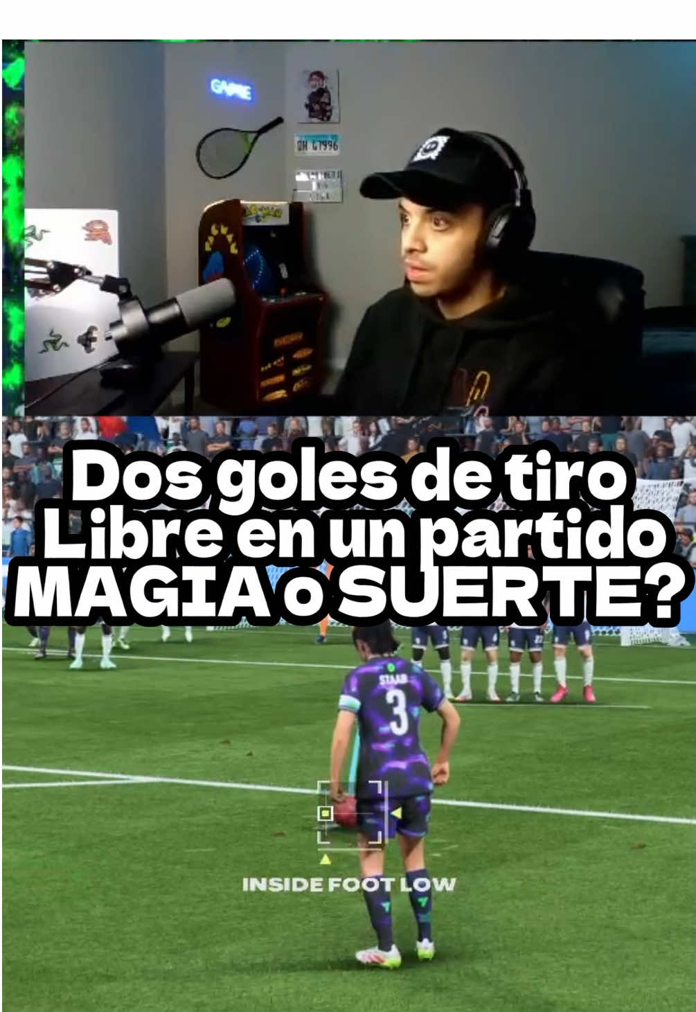 Mi primer partido en el Nuevo fc26 con dos goles de  libre🔥⚽️ Fue MAGIA O SUERTE?🤔#fifa26 #freekickgoals #gamermoments #futboltiktok #fc26 