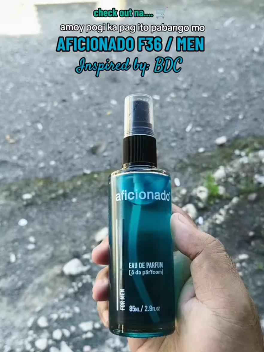 AFICIONADO F36 FOR MEN, INSPIRED BY: BLUE D C....  CHECK OUT NA ANG BANGO BANGO NITO. 🛒💯