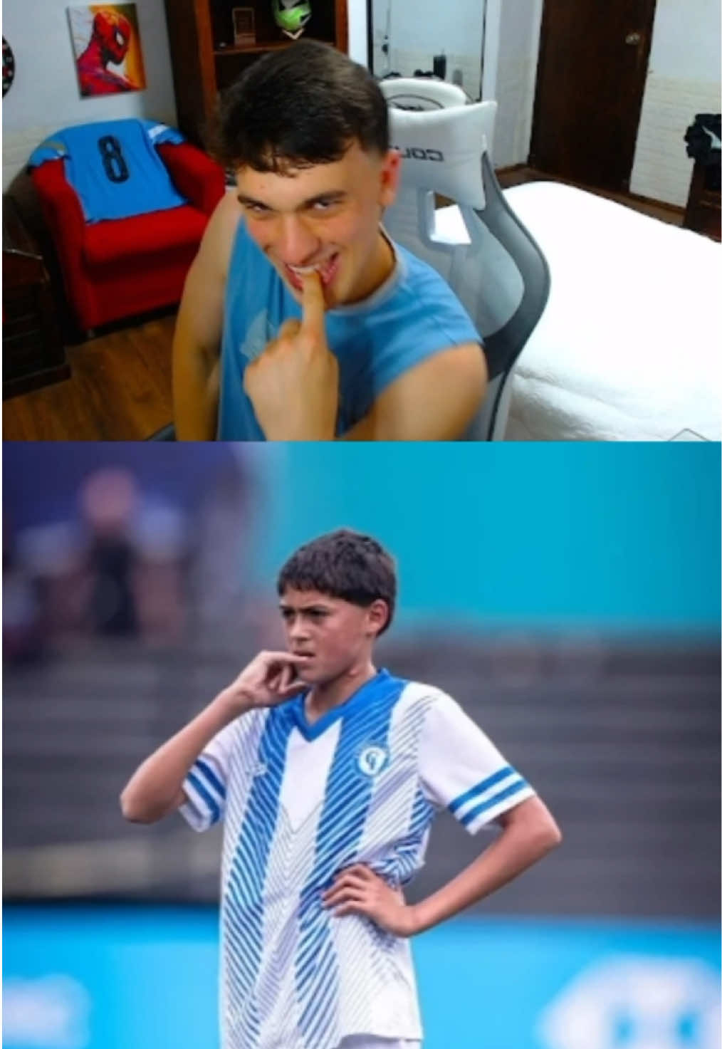 LA 8 EMOCIONAAA ⚽️😂 #futbolargentino #futbolista #futbol⚽️ #argentina🇦🇷 #futbolistas 