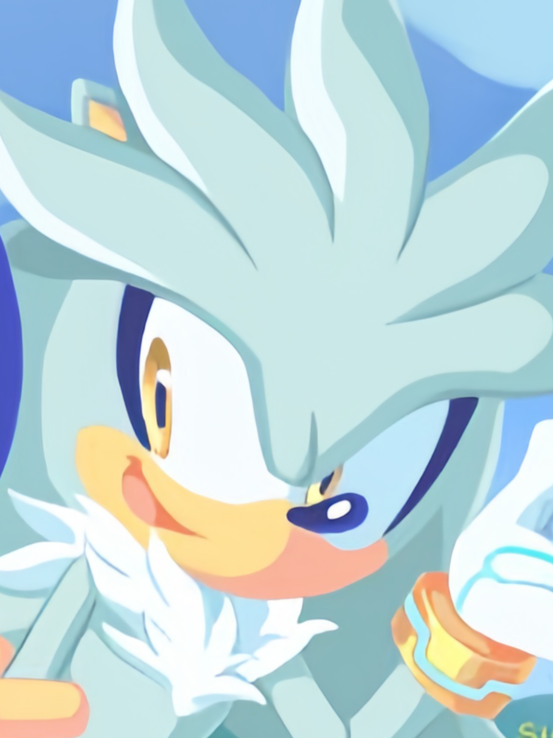 pov : this is us if you even care :3 - Sonilver mentioned!!  ꒰՞ °ᗝ°՞꒱.ᐟ.ᐟ  🌈 @Metal Sonic  #silverthehedgehog #sonicthehedgehog #sonilver #shipp #us 