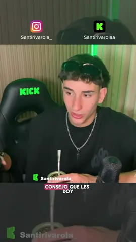Tomen mi consejo #santirivarola #kick #stream #streamer #seguime 