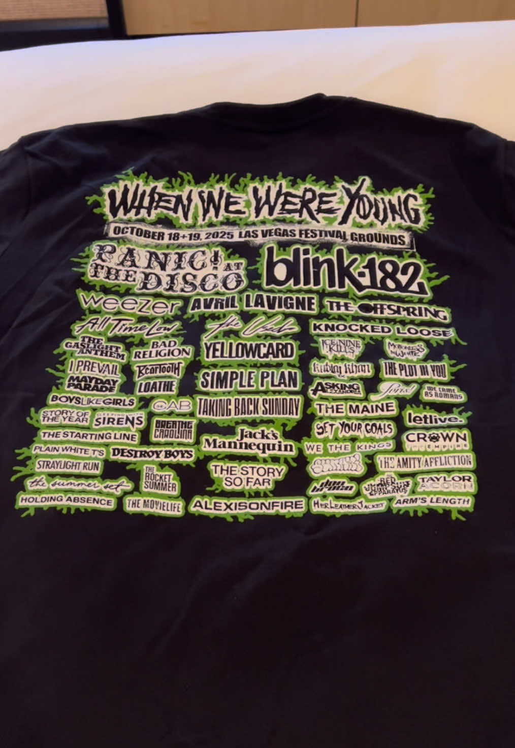 When We Were Young Merch 2025  #wwwy #whenwewereyoung #merch #vegas #festival 