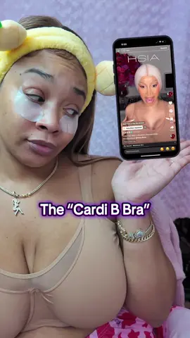 Cardi B wasn’t lying — this bra is actually built for the big-boob crew. Full support, no digging, no spillage. I’m telling you now, this one’s gonna sell out FAST.  #bra #hsia #cardi #curvy #plussizebra 