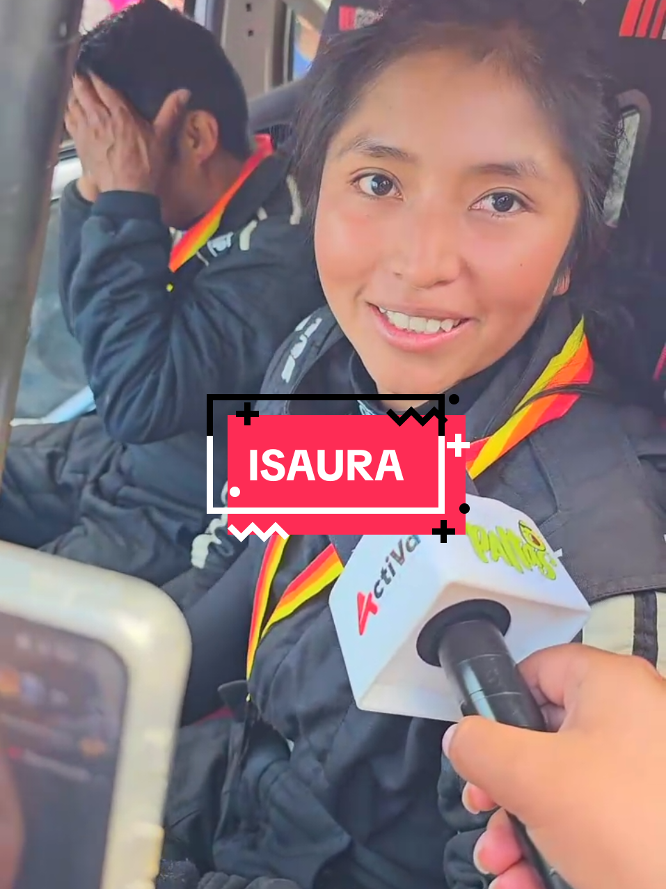 Palabras de @Isaurahr_02 al llegar a nuestra tierra Chanka 🧡 #andahuaylas_apurimac_perú #caminosdelinca #isaura 