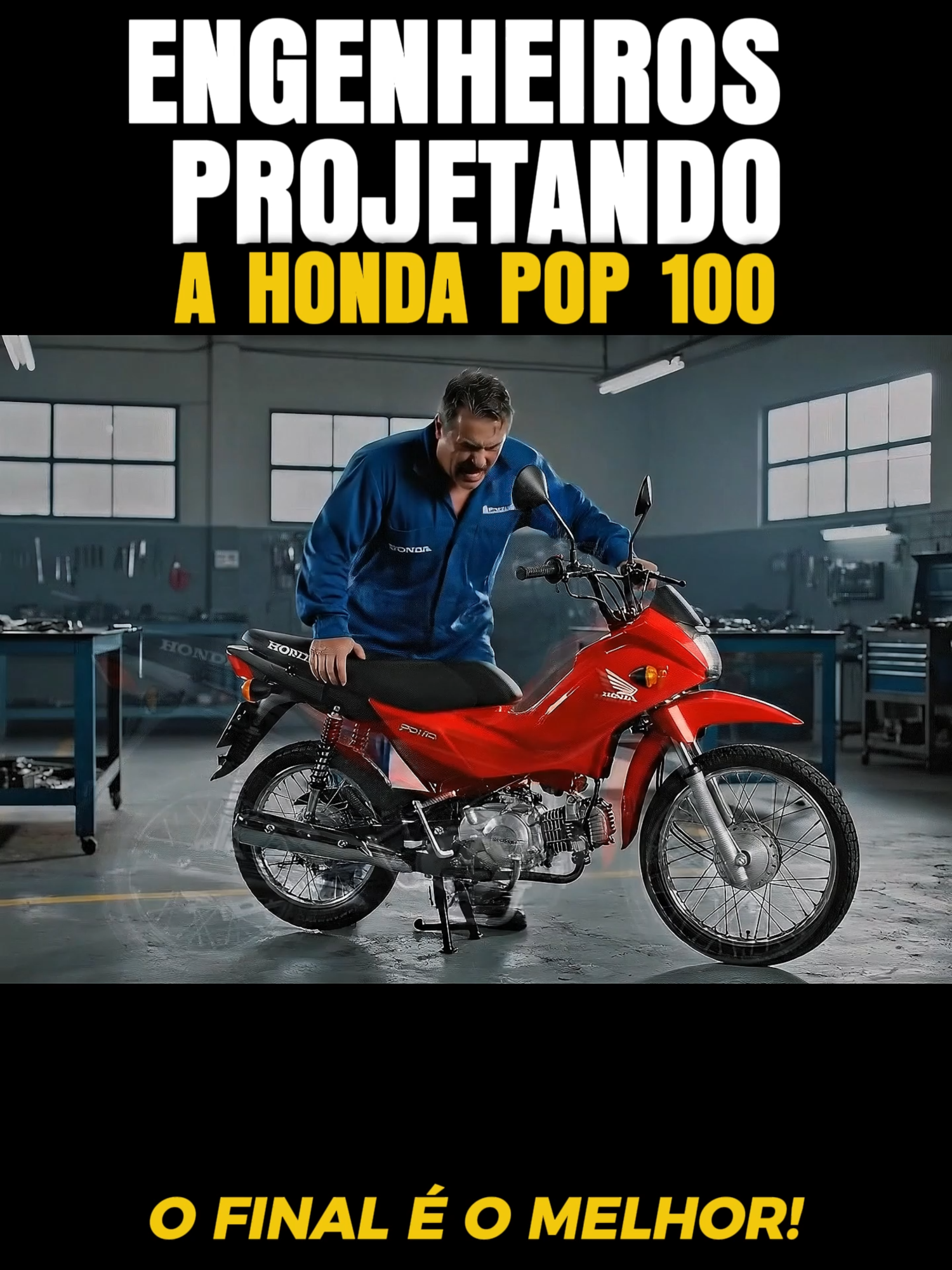 POP 100! #POP100!#veo3  #moto #qualificados #motoqueiros #brasil #pop100 #humor