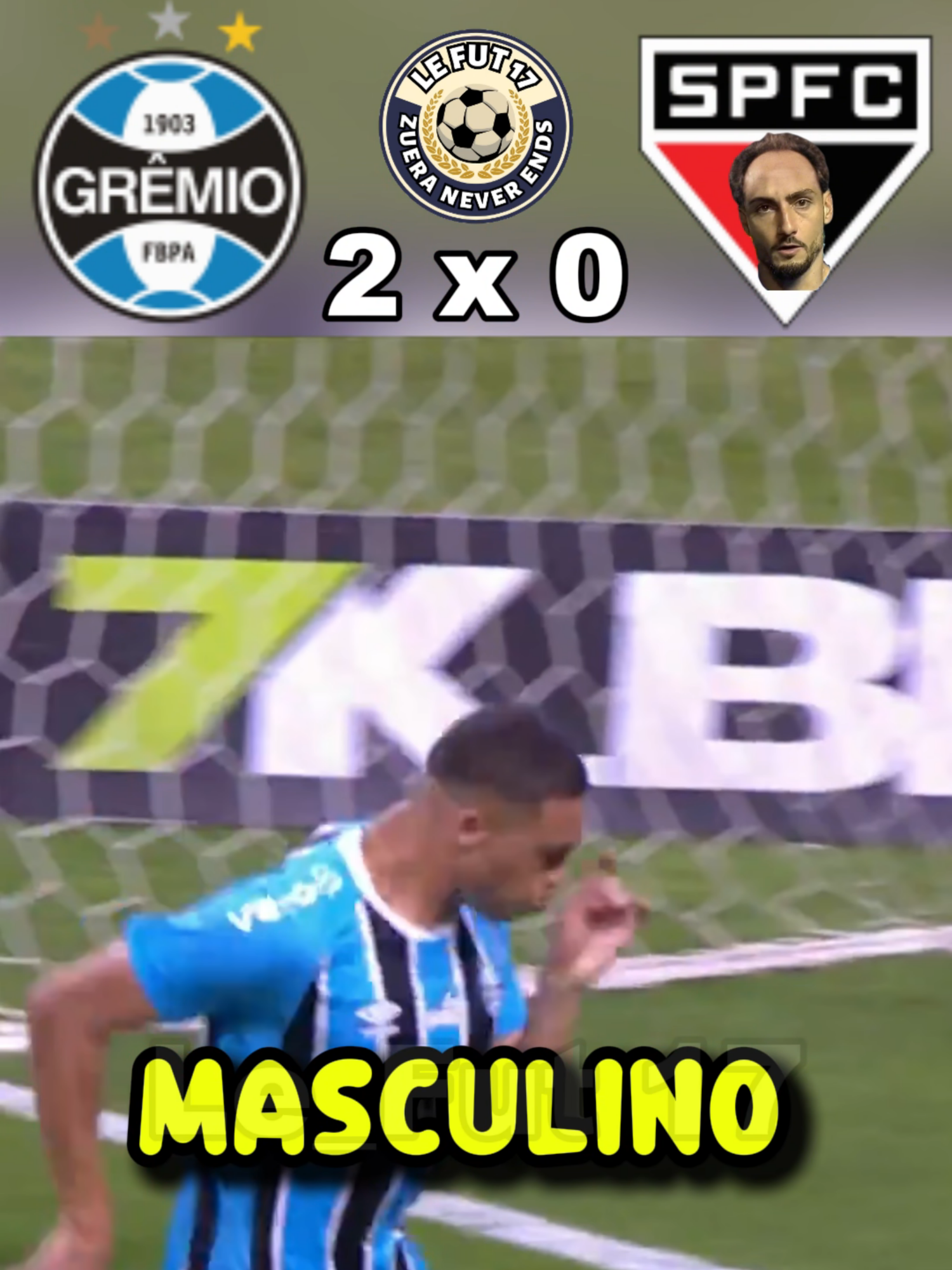 gremio x sao paulo #futebol #gremio #brasileirao #saopaulofc #engraçado #edit #smzinho