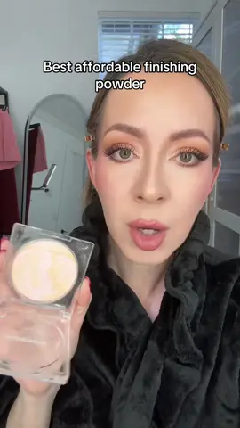 Omg the @Morphe Cosmetics Cloudlight Soft Veil Finishing Powder is the best affordable finishing powder on the market #morphe #finishingpowder #affordablemakeup #drugstoremakeup 
