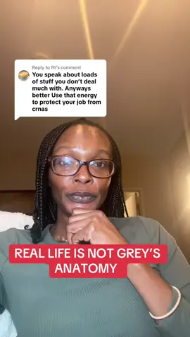 Replying to @Rt #medicine #doctor #crna #anesthesiologist #fyp  