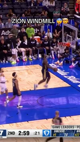 ZION 🤯 #zionwilliamson #NBA #pelicans