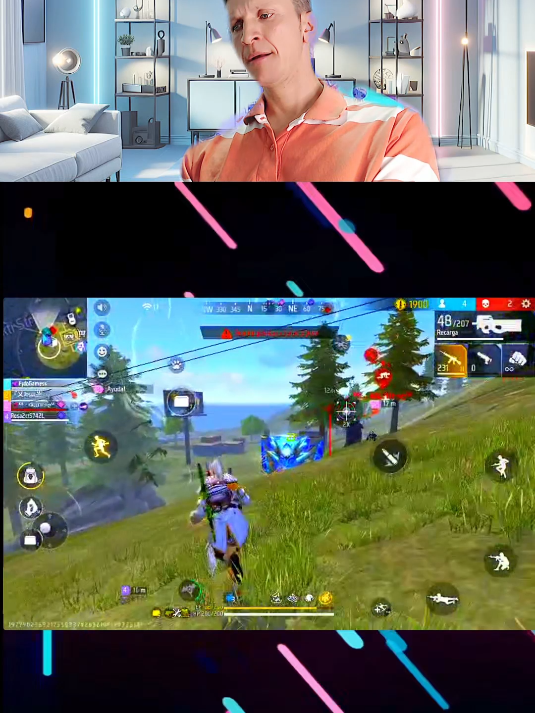 Jugando Como Nunca (O Como Siempre 😂) #frefire #paratii #f1dogamess #shooter #viral #fidogamess #randomfreefire #funny #risas #funnytiktok #epico #risas