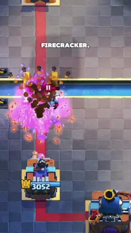 Firecracker is op #clashroyale #placement #gaming #supercell #larry 