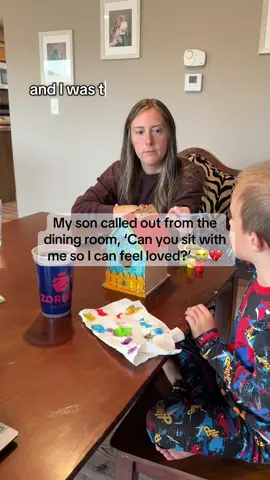 He didn’t ask for much…just for me to sit beside him. I’ll take the mess if it means he feels loved. #workingmomlife #relatablemom #soloparenting #momcontent #momlife 