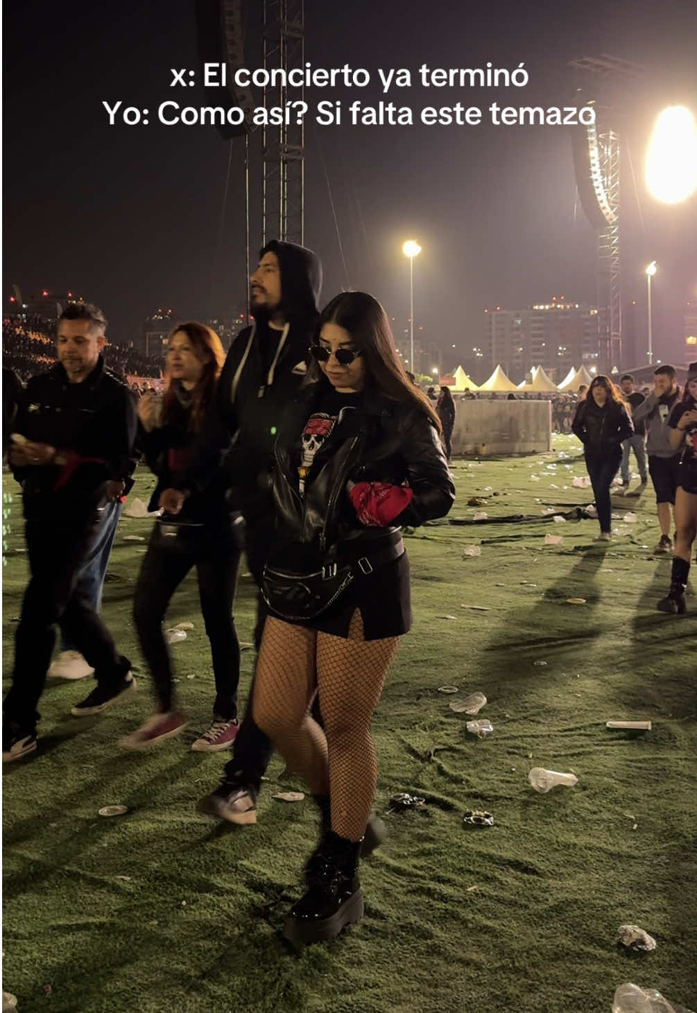 Faltó Patience🥹 pero aún así estuvo 10/10 #gunsnroses #chile #concierto #livemusic #axlrose 