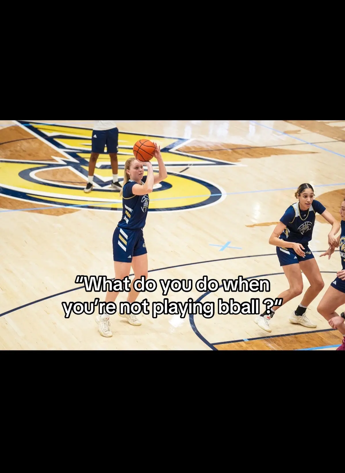 I do have other hobbies but ball happens to be at the top 😂 #fyp #relatable #bball 