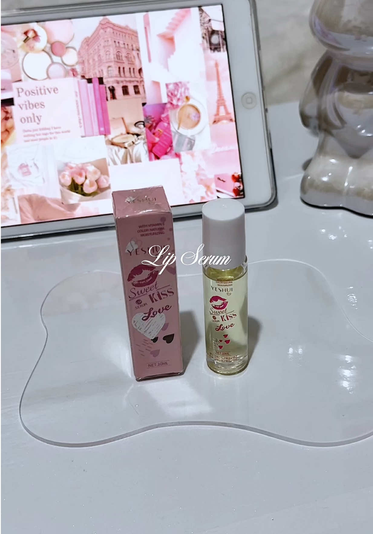 Glow up starts with your lips ✨ #lipserum #lipgloss #lips #tiktokfinds #fyp 