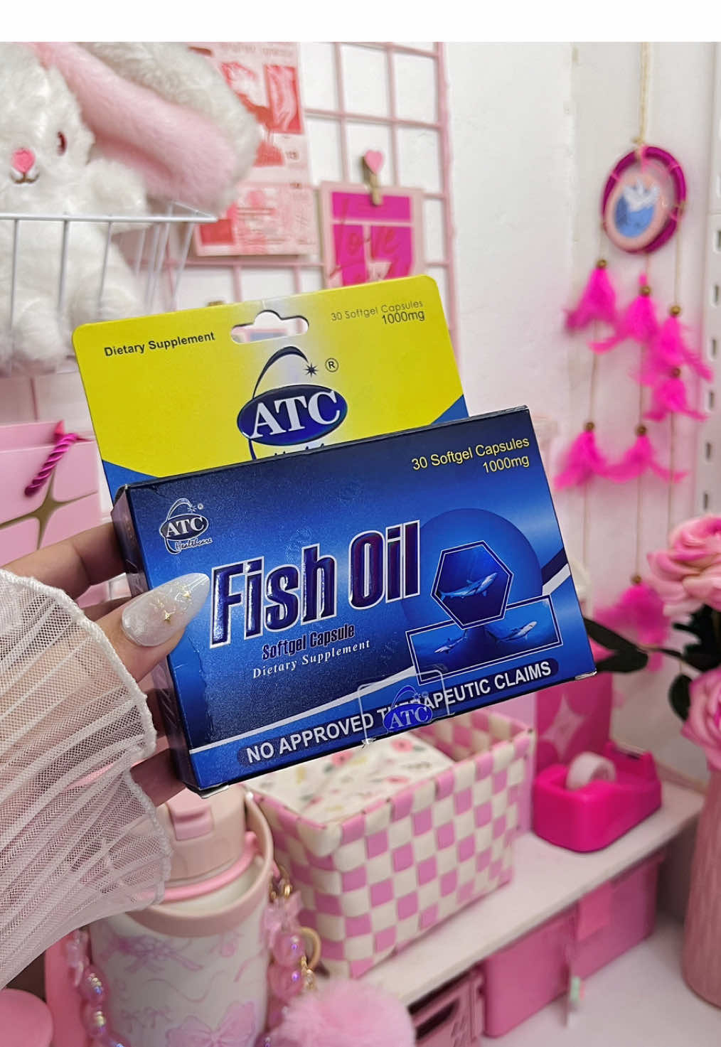 🫀✨ Boost your wellness the natural way with ATC Fish Oil (1000mg)! Your daily dose of heart, brain, and mood support — all in one softgel 💪🐟 ✅ Supports heart health 🔥 Helps reduce inflammation 👁️ Promotes eye health 💊 30 Softgel Capsules | 1000mg Take it daily and feel the difference — because a healthy you starts from within! 🌿💙 #ATCfishoil #healthsupplements  #HeartHealth #FishOil #WellnessRoutine 