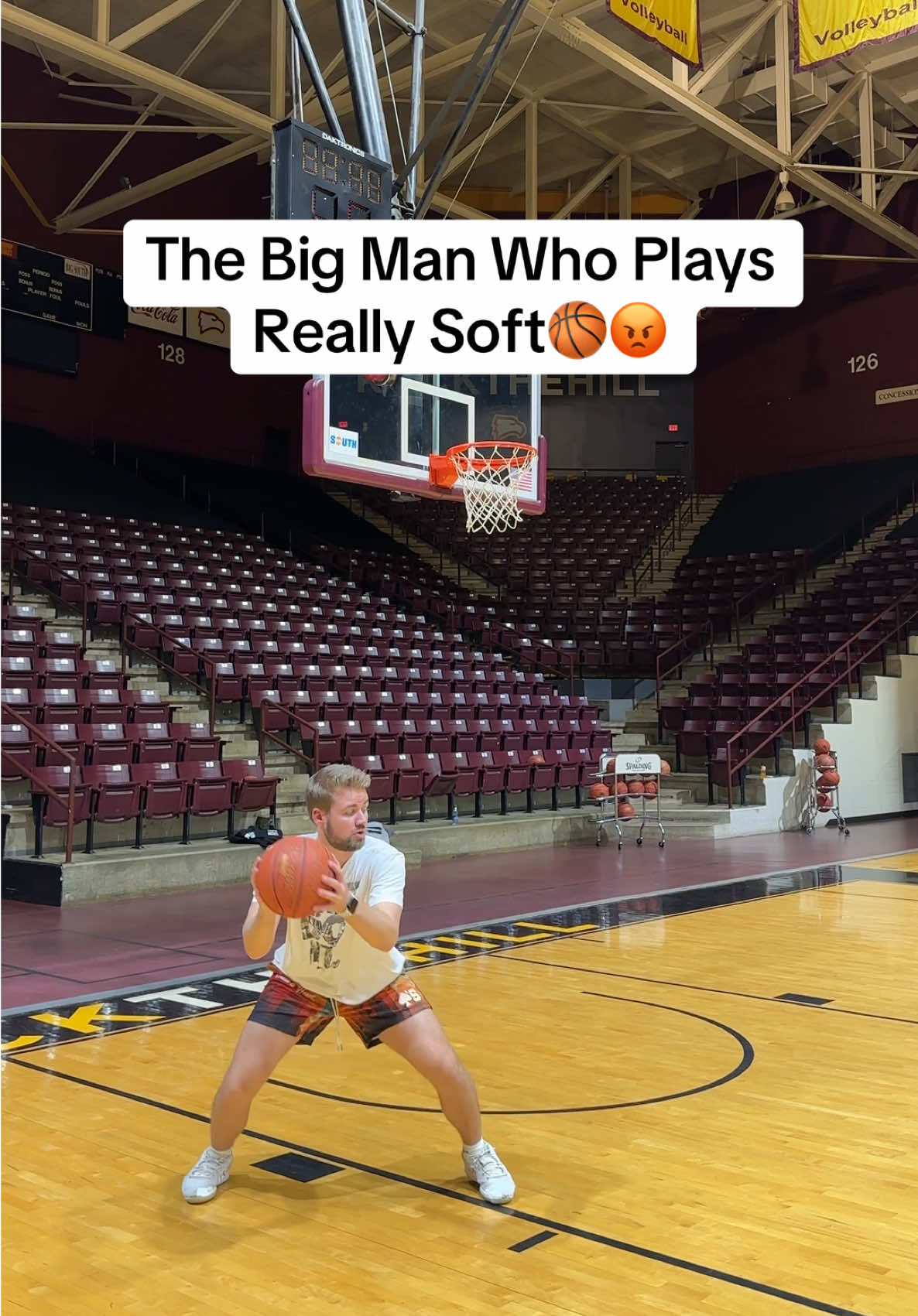 Do you know a big man/center who plays like this…?🙄 #basketball 