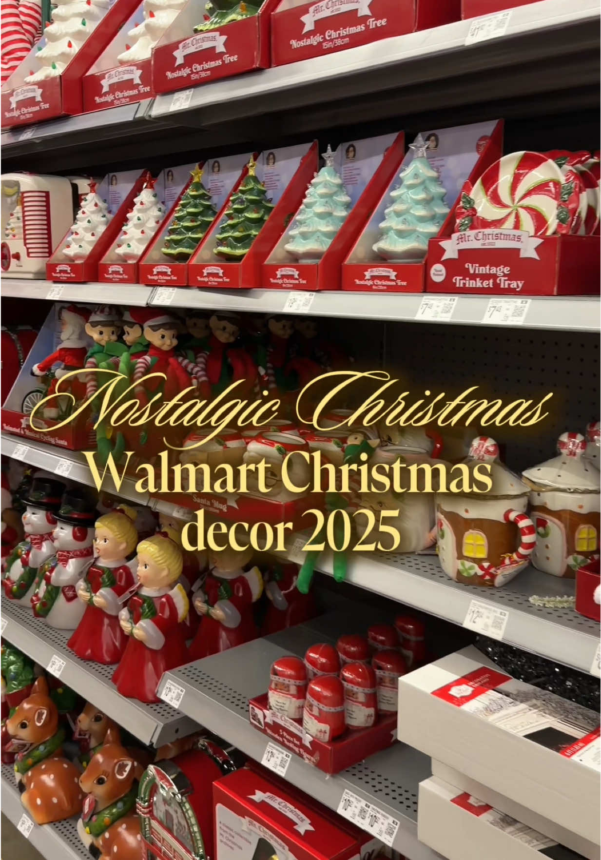 @Walmart you did your BIG ONE this year 😮‍💨🎄🎅🏾❄️ #walmartchristmasdecor2025 #nostalgicchristmas #christmasdecorideas #90schristmas #walmartfinds 