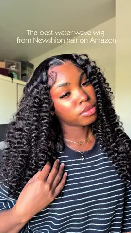 The best water wave wig from Newshion hair on Amazon@Newshion_hair #hairstylist #humanhairwig #wiginfluencer #waterwavehairstyles 