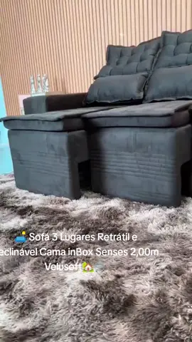 🆔BED-FVZ-SQG ➡️ Sofá 3 Lugares Retrátil e Reclinável Cama inBox Senses 2,00m Velusoft. Compre na Shopee agora!🛋️🏡🛒 #creatorsearchinsights  #creatorsearchinsights #utilidadesdomesticas #sofa3lugares 
