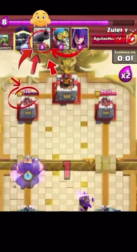 Smartest Mk player #clashroyale #megaknight #fyp #cr #gaming