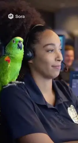 The Dispatch Call  📞🦜 . . . . . #parrot #comedy #fyp #tiktokusa #viral 