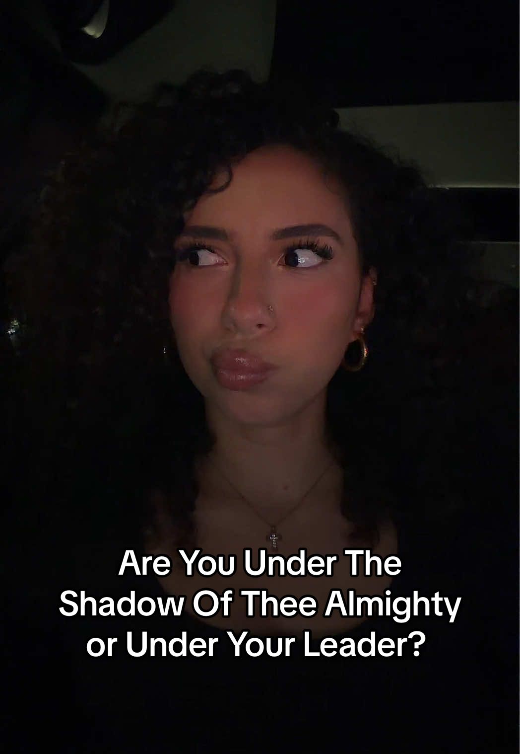Under The Shadows of Who?  #Thee #Almighty #God #Covering #CoveredByGod 