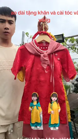 áo dài Tết cho bé  #xuhuongtiktok  #thoi trang tre em