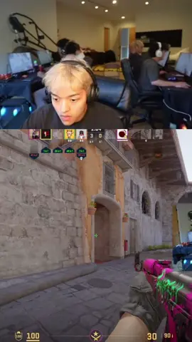 Jasontheween with an INSANE CS2 clutch during the FaZe Subathon LAN. Back to his gamer roots  @Jason @Jason😅  #jasontheween #jasontheweenclips #cs2 #csgo #faze 