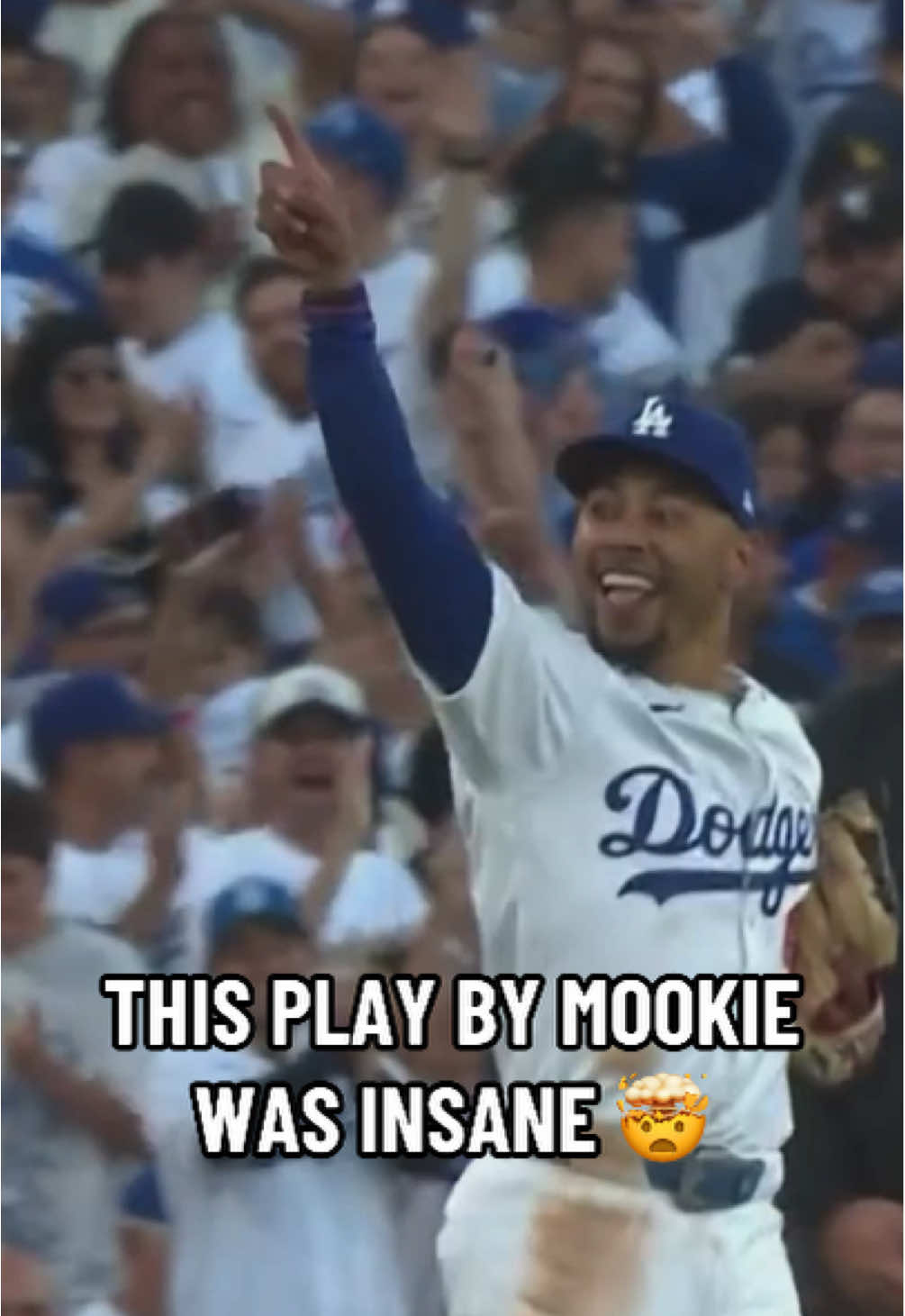 WOW MOOKIE 🔥 #MLB #baseball #dodgers #mookiebetts #mlbtiktok 
