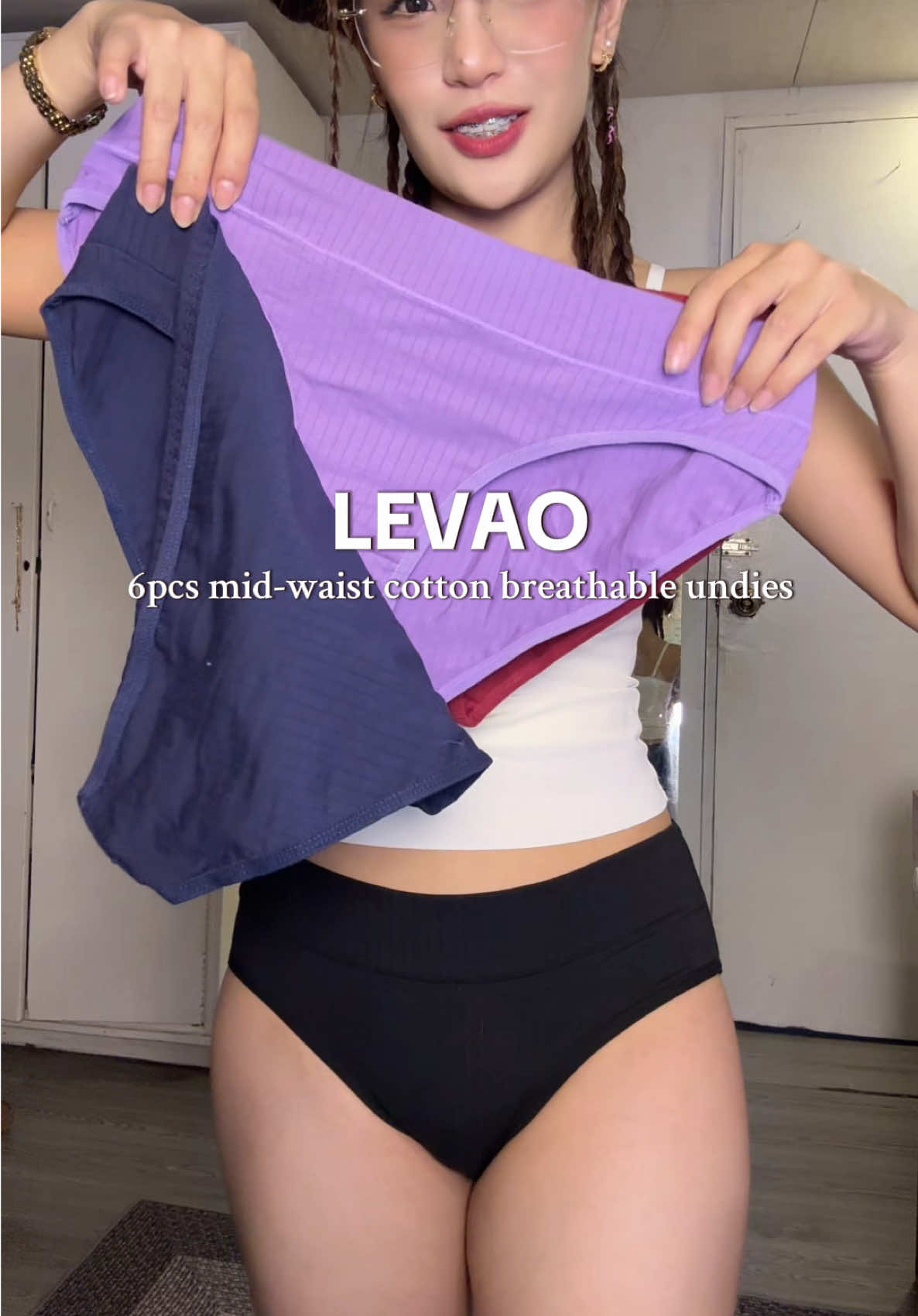Worth it for its price, the quality is so good!💯 6pcs in a pack✨💕 @LEVAO-fashion @LEVAO~fashion @levao_official #fyp #levao #levaounderwear #underwear #levaofashion 