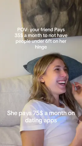 75$ on dating apps a month and shes still single lol #hinge #hingedating #foryou #fyppppppppppppppppppppppp #fyp #comedy #datingadvice #datinginyour20s 