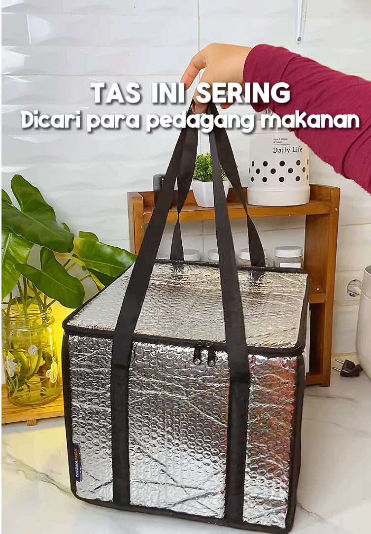 Buat jualan makanan cocok banget #tasbekal #tasthermal #tasbekalmakanan #coolerbag #thermalbag 