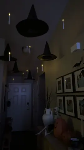 #floatingcandles #halloween #halloweendecor #fall 