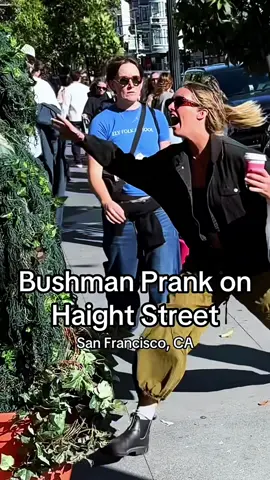 Bushman prank😂😂#funny #prank #bushman #foryou #tiktok #usa🇺🇸 #bushmanprank 
