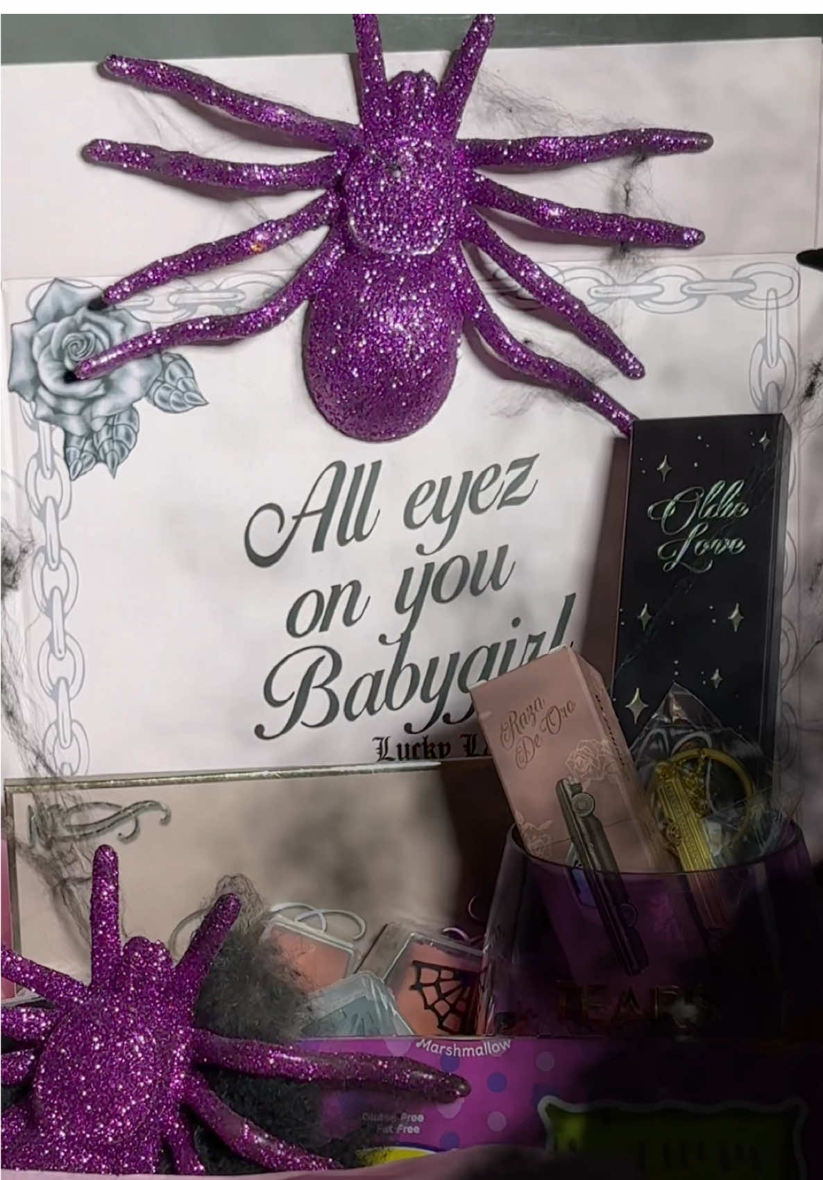 DIY your own boo basket 👻🖤 ft our spooky bundles rn! #boobasket  Giving away 2of the Brown Eyez bundles away. 1 winner on instagram & TikTok. Tag 2 friends & give us a follow 🥰 winner will be announced tomorrow! 
