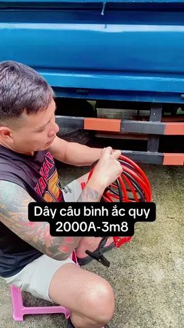 Bộ dây câu bình ắc quy   2000A-3m8#phukienoto #xuhuong #daycaubinh #daycaubinhacquy #daycaubinh2000a 