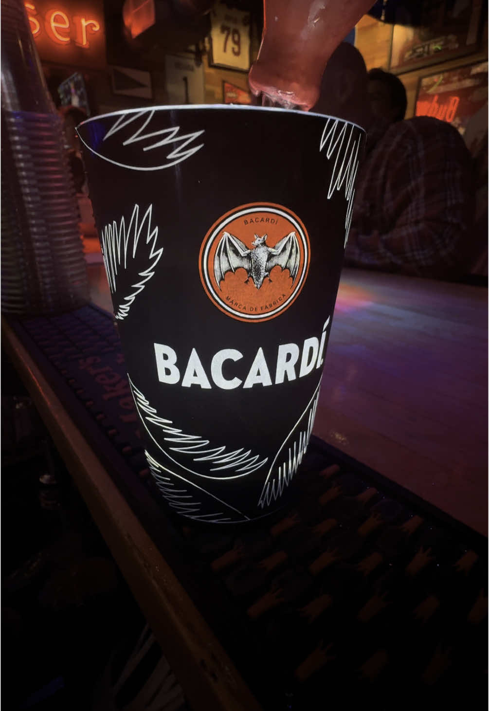 mmmm 💦 thank you @Bacardi  #bartok #Homecoming #upstairspub #hoosiers #serviceindustry #fyp #bloomington #bartender #water #waterboy 