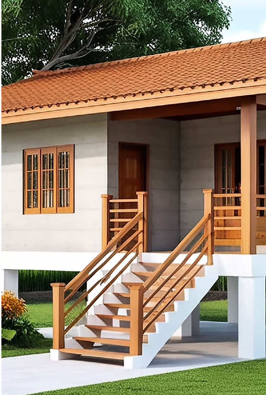 แบบบ้านยกพื้นสูง #บ้าน #Home #homedesign #iiiyha🏠home #เปิดการมองเห็น @HOME iiich 
