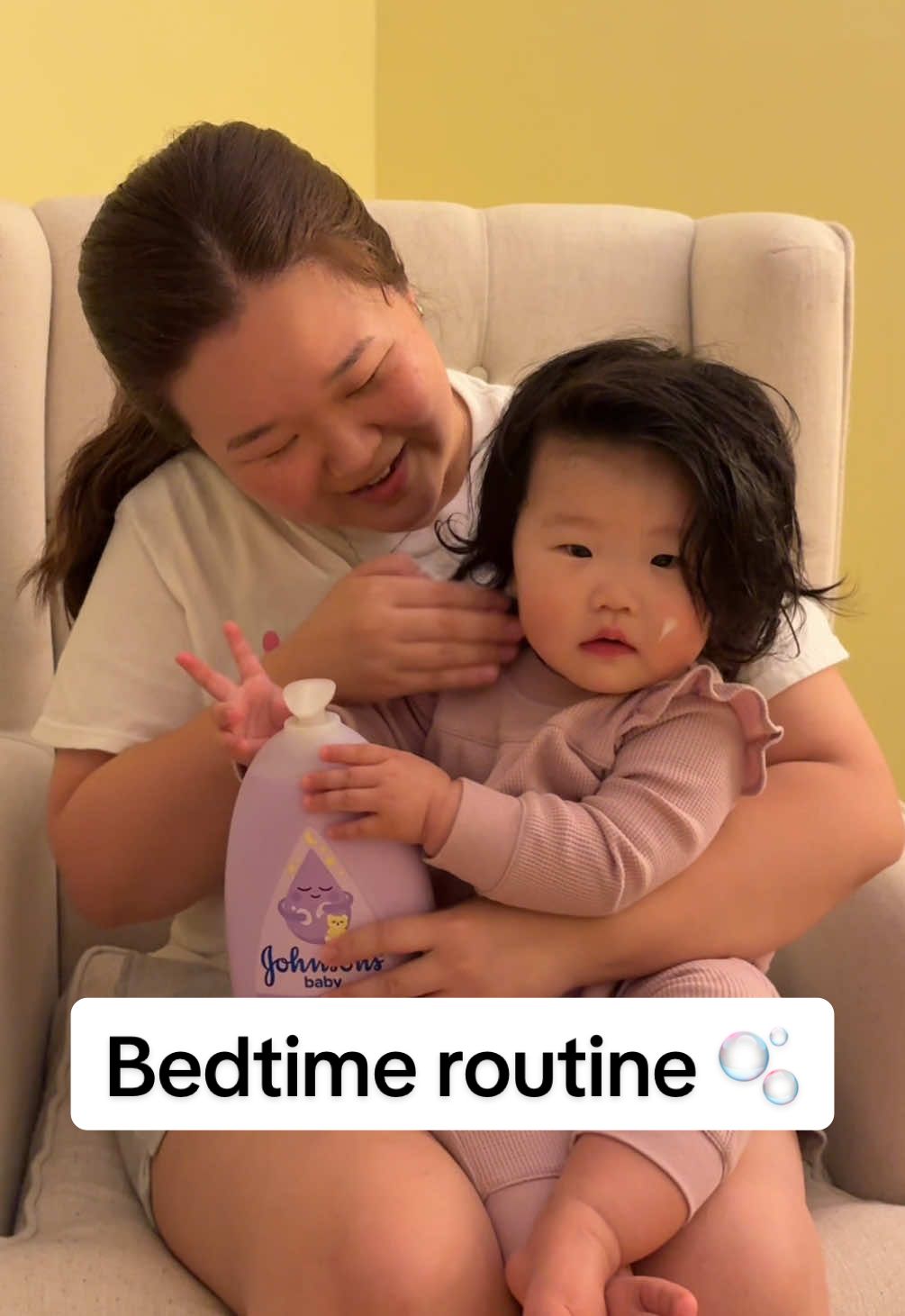 #JohnsonsBabyPartner and it smells so good!! Get your set on amazon @Johnson’s Baby 